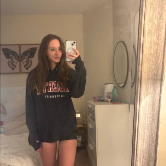 Champion Other - Liberty University Navy Hoodie